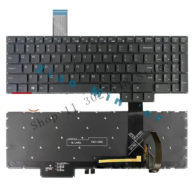 И для leovo Legion 5-15ARH05 15ARH05H 15IMH05H клавиатура RGB blacklight # (art.: 3920cf9bbcb7e) - 3920cf9bbcb7e