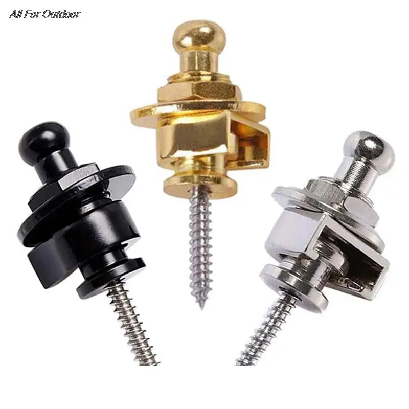 

Guitar Strap Lock Metal Bass Strap Studs Anti-offGuitar Strap Locks