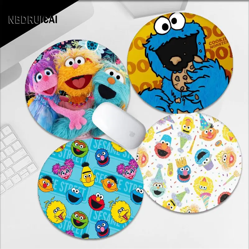 

Sesame Street Small Round Big Promotion Table Mat Student Mousepad Computer Keyboard Pad Games Pad Padmouse Desk Play Mats