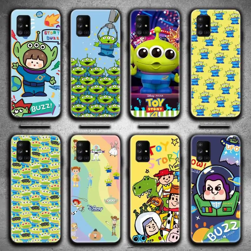 

Toy Story Aliens Phone Case For Samsung Galaxy A52 A21S A02S A12 A31 A81 A10 A30 A32 A50 A80 A71 A51 5G