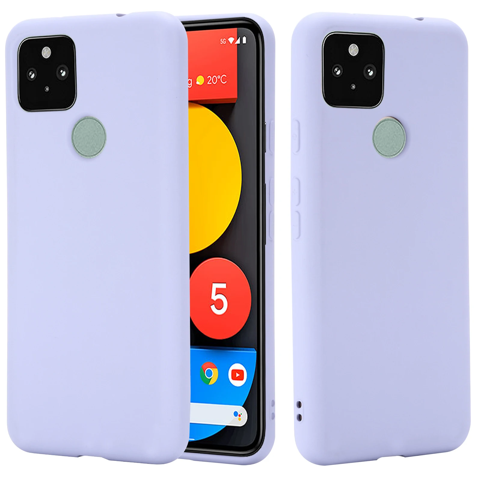 Чехол для google pixel 5 xl 5a роскошный оригинальный мягкий противоударный чехол из