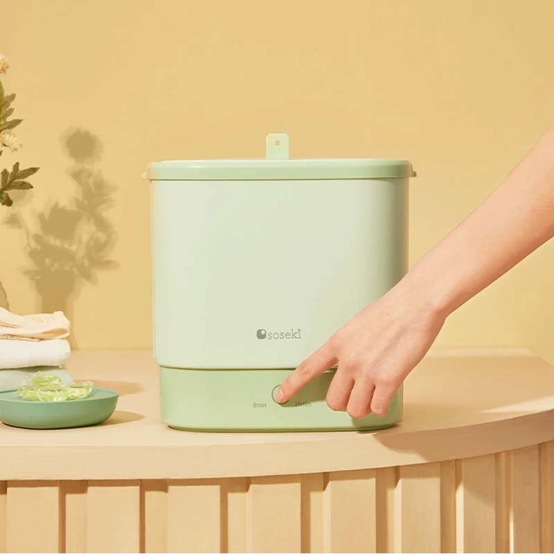 

5L Mini Washing Machine Portable Blu-ray Cleaning Machine Laundry Machine Underwear Sock Baby Clothes Cleaner for Travel Home