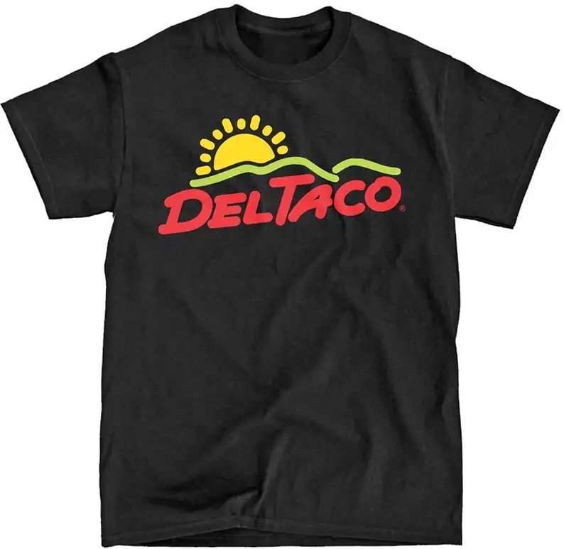 

Del Taco Black T-Shirt For Men Women