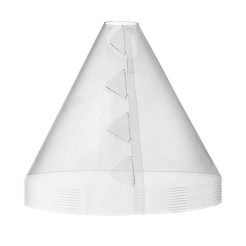 

Conical Plant Seedling Shield Reusable Plant Bell Cover Fit For Protecting Vegetable Seeds From Frost Damage