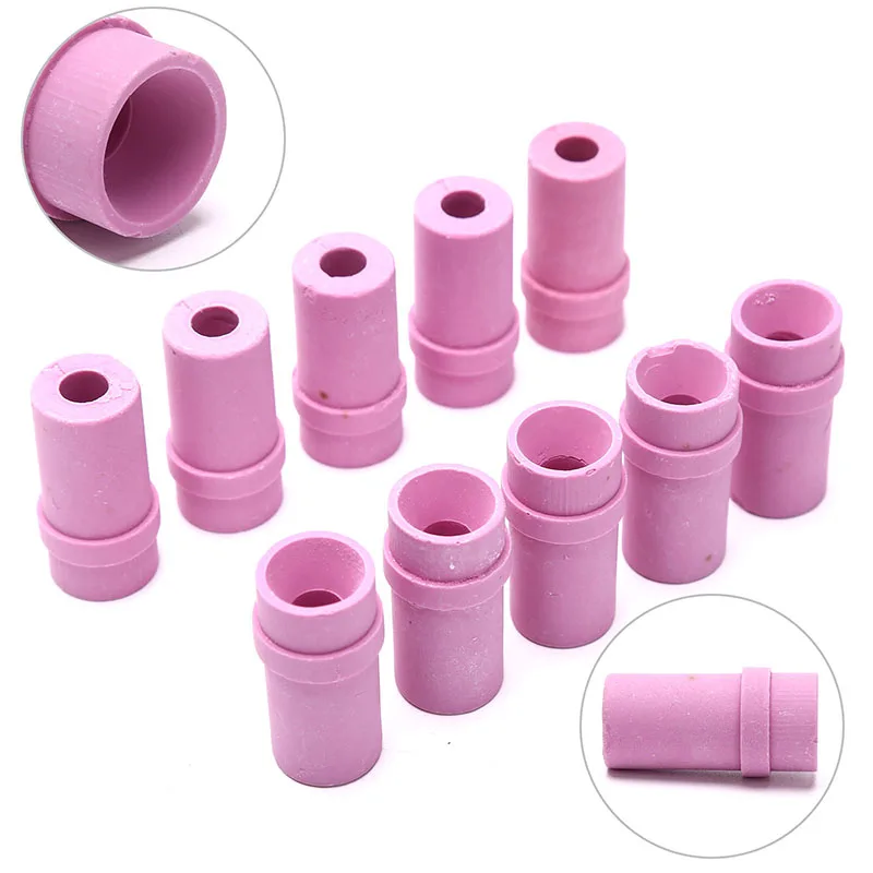 10Pcs Ceramic Sandblast Nozzle Air Sandblaster Tips For Pneumatic Blasting Tools 4.5mm 5mm 6mm 7mm