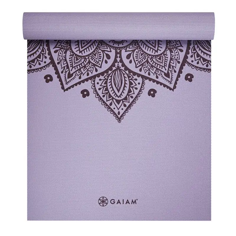 

yoga mat Lilac Sundial PVC Printed Yoga Mat, 5mm Thickness