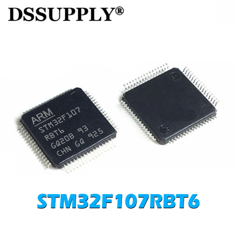 

5PCS New Original STM32F107RBT6 STM32F107VBT6 STM32F107VCT6 STM32F107RCT6 LQFP Microcontroller Memory Chip Electronic Parts