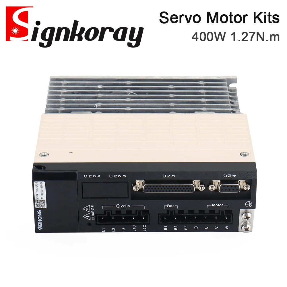 SignkoRay WeiHong WSDA 400 Вт Комплекты драйверов серводвигателя шины 1 27 Нм 0 85 А 220 В
