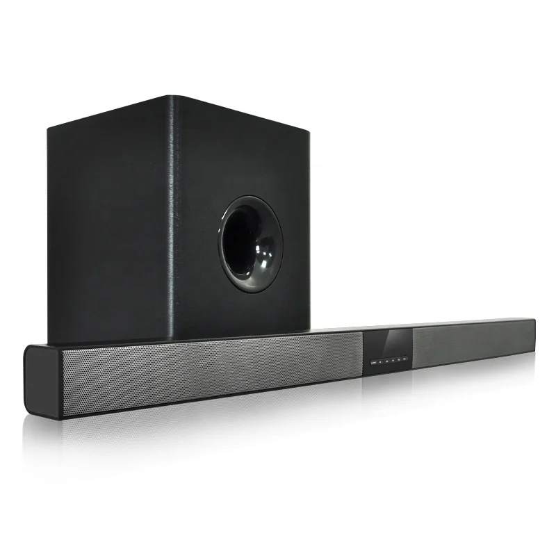 

Aluminum Home Theater System Wireless Bluetooth Sound Bar 3D Surround heavy bass subwoofer TV Soundbar