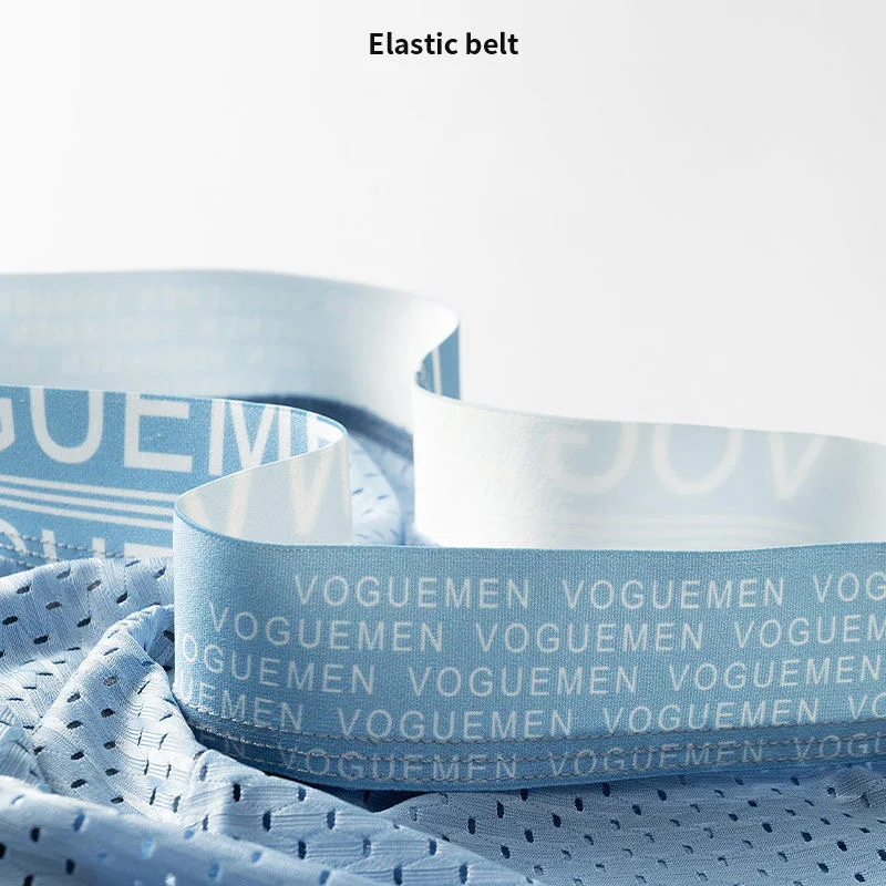 Men's Panties Men Underwear Boxershorts Men Boxers Ice Silk Sexy Breathable Boxer Man Shorts Mesh Antibacterial Underpants L-4XL