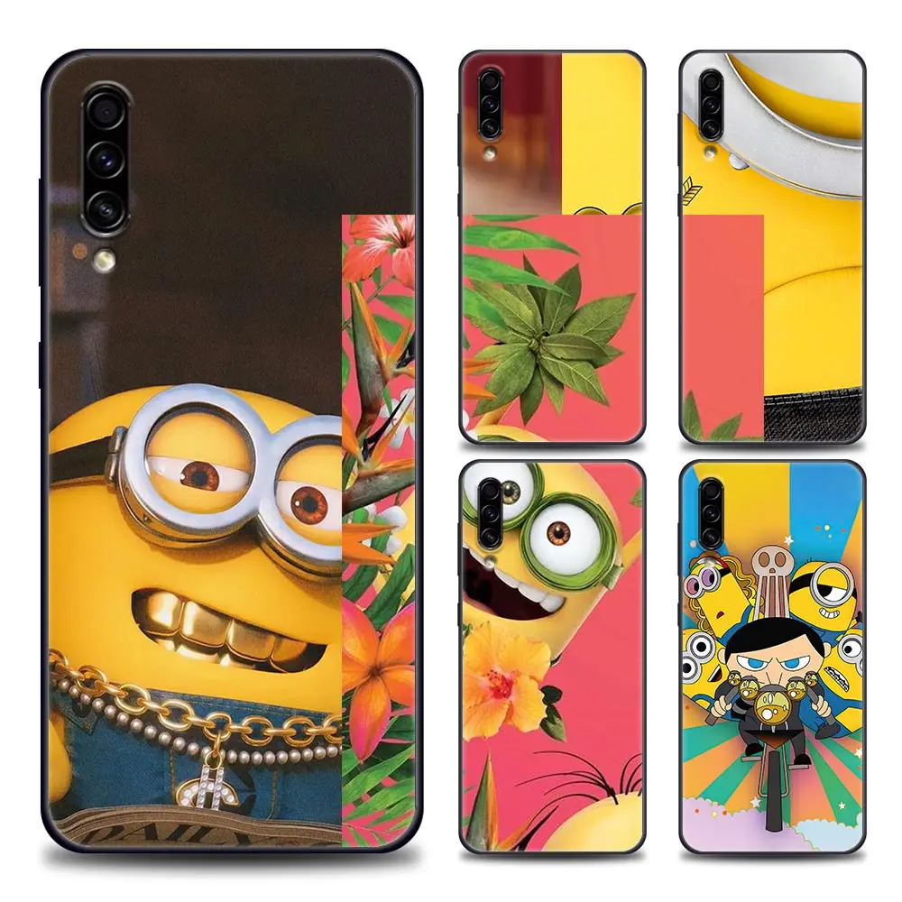 

Minions Cute Anime Cartoon Comic Phone Case For Samsung Galaxy A90 A80 A70 A70S A60 A50 A40 A30 A30S A20S A20E A10 A10E 5G Cover
