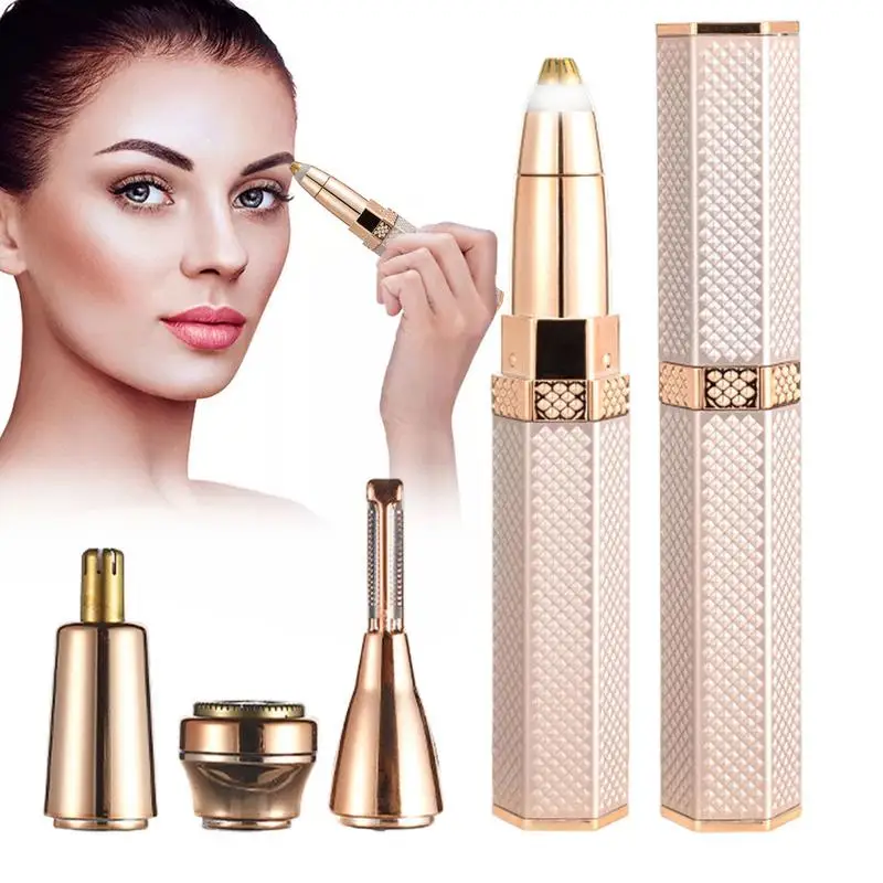 

Electric Eyebrow Razor Automatic Electric Eyebrow Trimmer Eye Brow Shaper Pencil Face Hair Remove Nose Hair Shaving Epilator