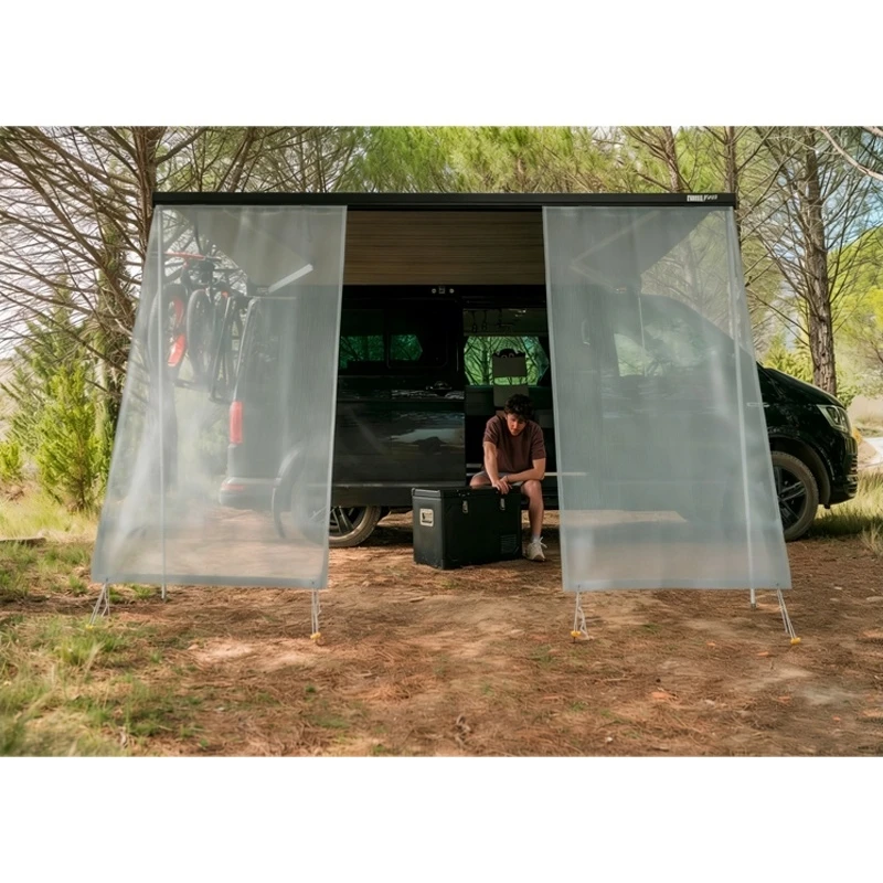 Сетка-тент для автодома RV, защита от УФ-излучения, солнцезащитная сетка, сетка для кемпинга, защита от солнца и обеспечения приватности, 190x100 см, для караванов и автодомов (art.: 3920da99abb01) - 3920da99abb01