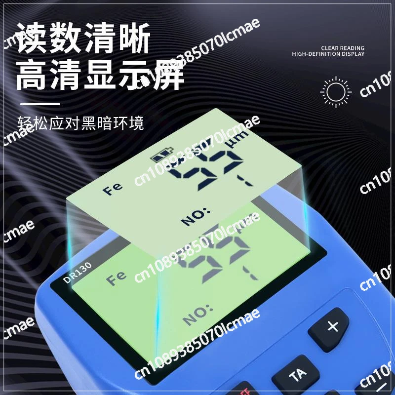 Тестер пленки для автомобильной краски тестер толщины оцинкованного покрытия