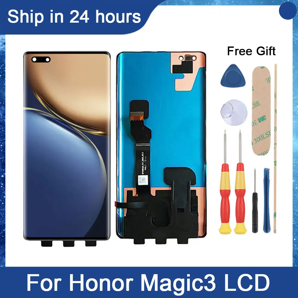 

ЖК-дисплей для Honor Magic3, запасной экран для телефона ELZ-AN00 honor magic 3 Honor Magic3 LCD
