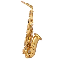 classical antique style professional colored eb gold lacquer alto sax saxophone