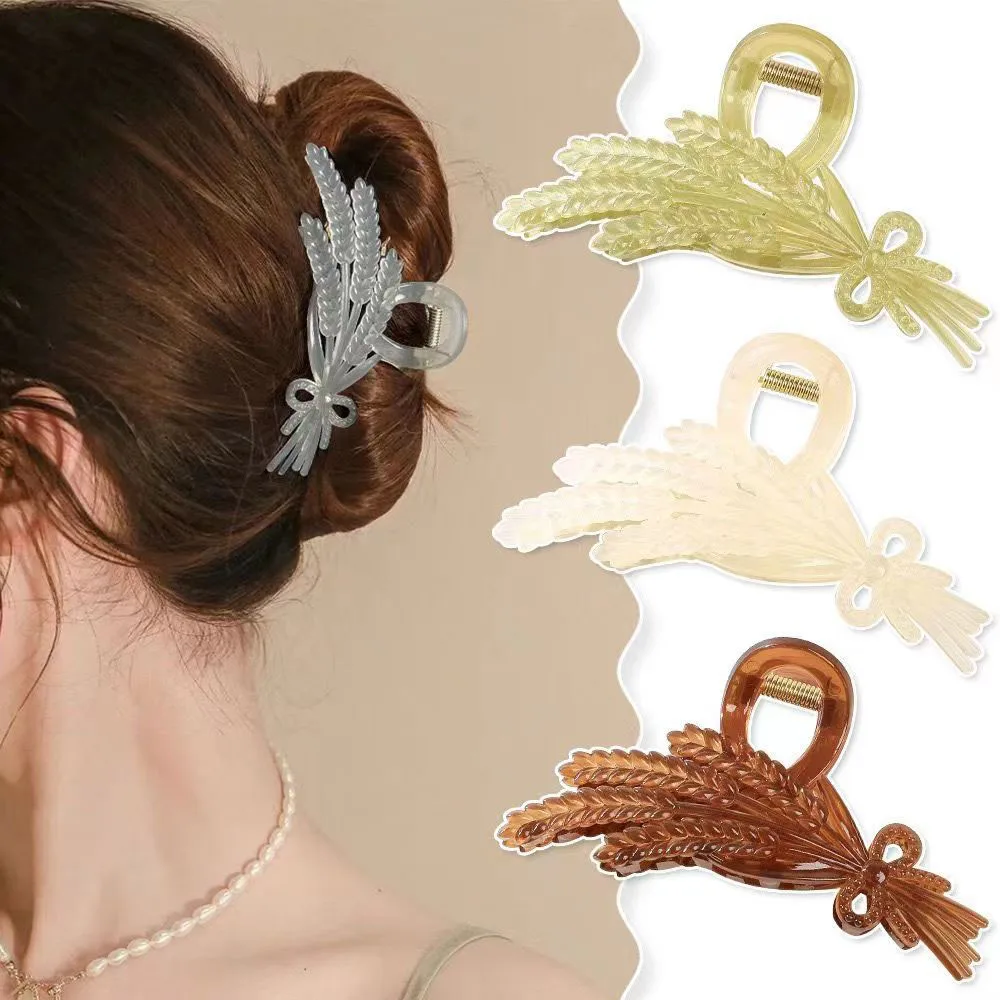 Ear Of Wheat Design Hair Claw Barrettes Hair Clips For Women Girls Claw Clip Headwear Hair Accessories