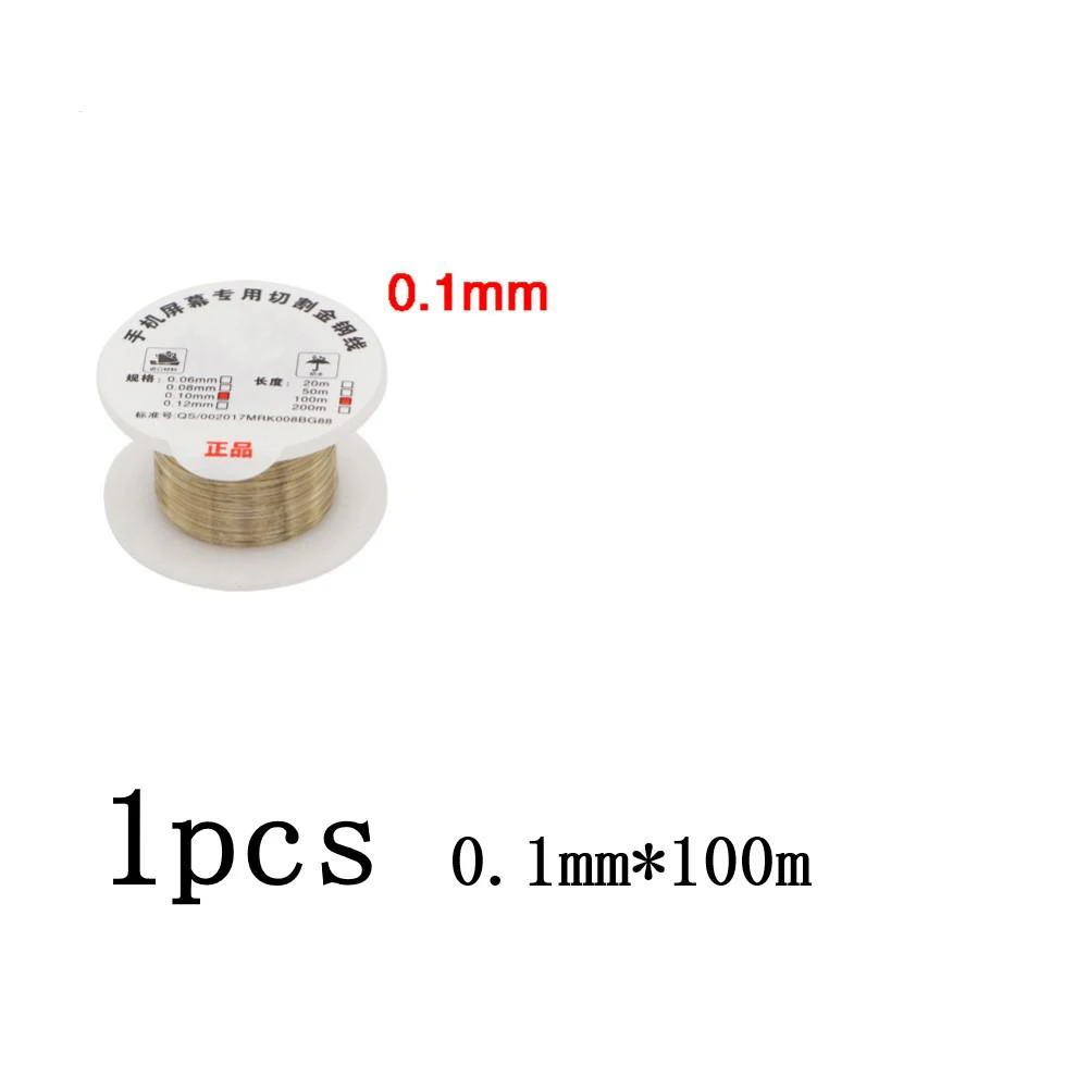 

Gold Wire Cutting Wire Phone Repair Shop 1PC Alloy Steel LCD Screen Repair Phone Repair Tool For Flat Panel LCD Panels