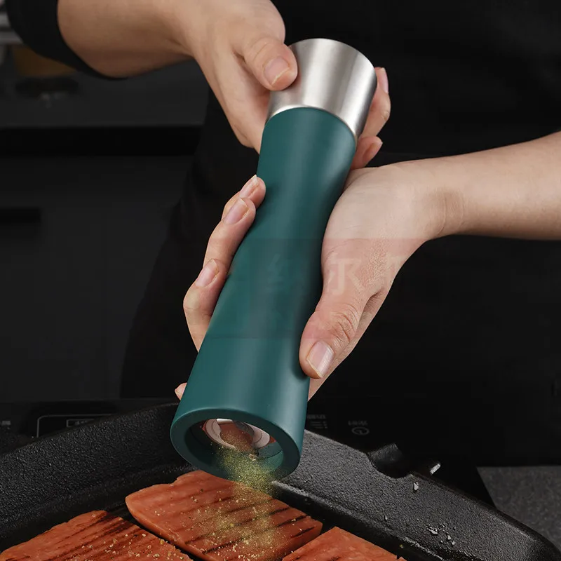 

Coffee Stainless Grinder New Acacia Mangium Pepper Mill Ceramic Core Manual Hu Xiaoxiao Waist Pepper Grinder Tool