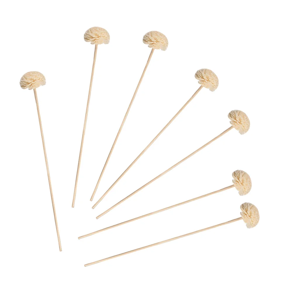 

Sticks Diffuser Flower Rattan Reed Oil Aroma Essential Fragrance Wood Stick Dried Reeds Refill Replacement Scent Aromatherapy