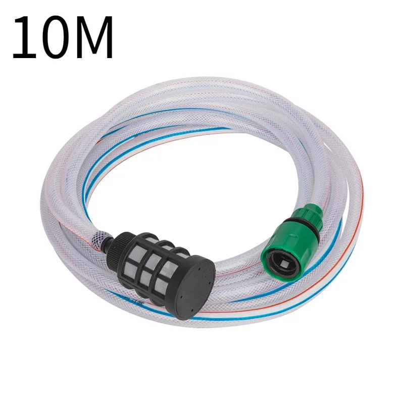 

Бытовая 10-метровая портативная литиевая беспроводная автомобильная стиральная машина, впускной шланг для воды, набор всасывающих трубок, сетчатые фитинги с фильтром