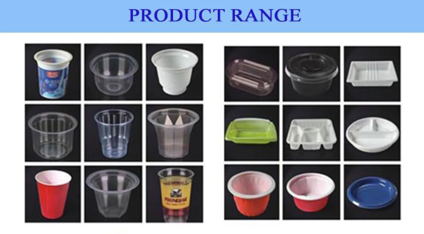 Фотопластиковая автоматическая машина для производства пищевых контейнеров