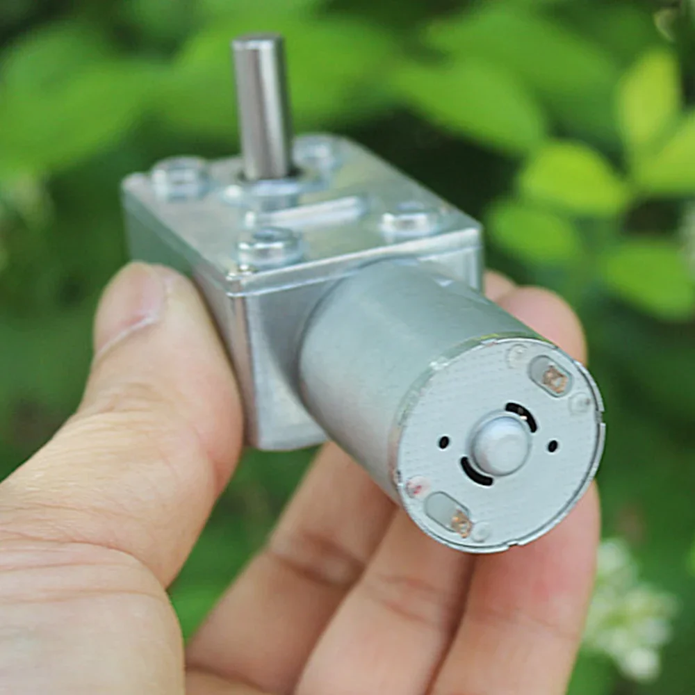 Микроэлектрический двигатель 7 шрифтов червячная передача постоянного тока 3-8 В 5