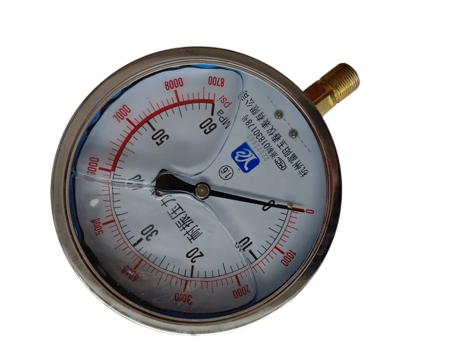 YN150 1.6/25/40/60mpa Fuyang shock-proof pressure gauge vibration-proof oil Y-150