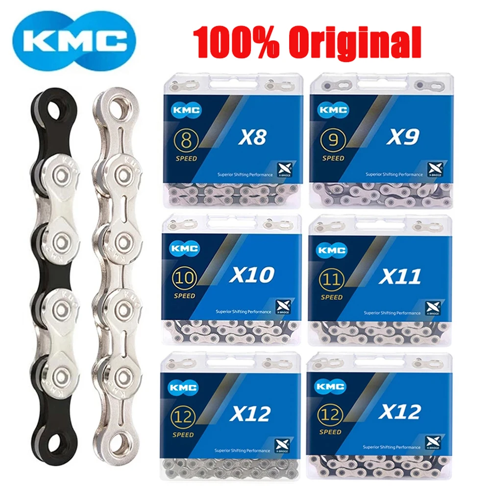 KMC Bike Chain X8 X9 X10 X11 X12 MTB Road Bicycle Chain for 