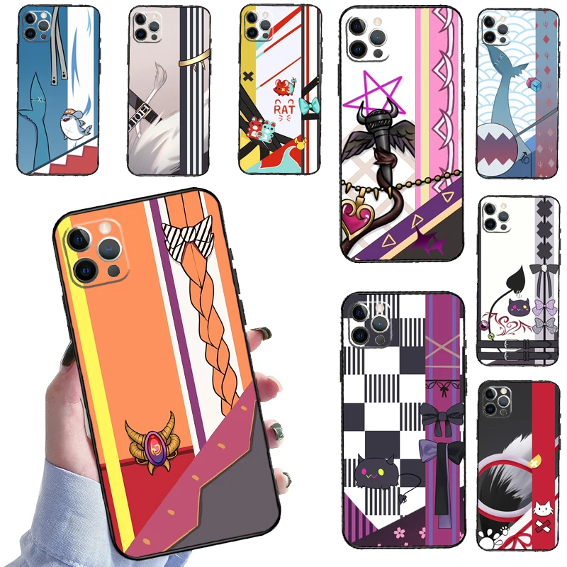 Чехол для телефона Tokoyami Towa Gawr Gura Hololive для Apple iPhone 14 12 Pro Max 7 8 Plus X XS XR SE 2020 11 13 Pro Max