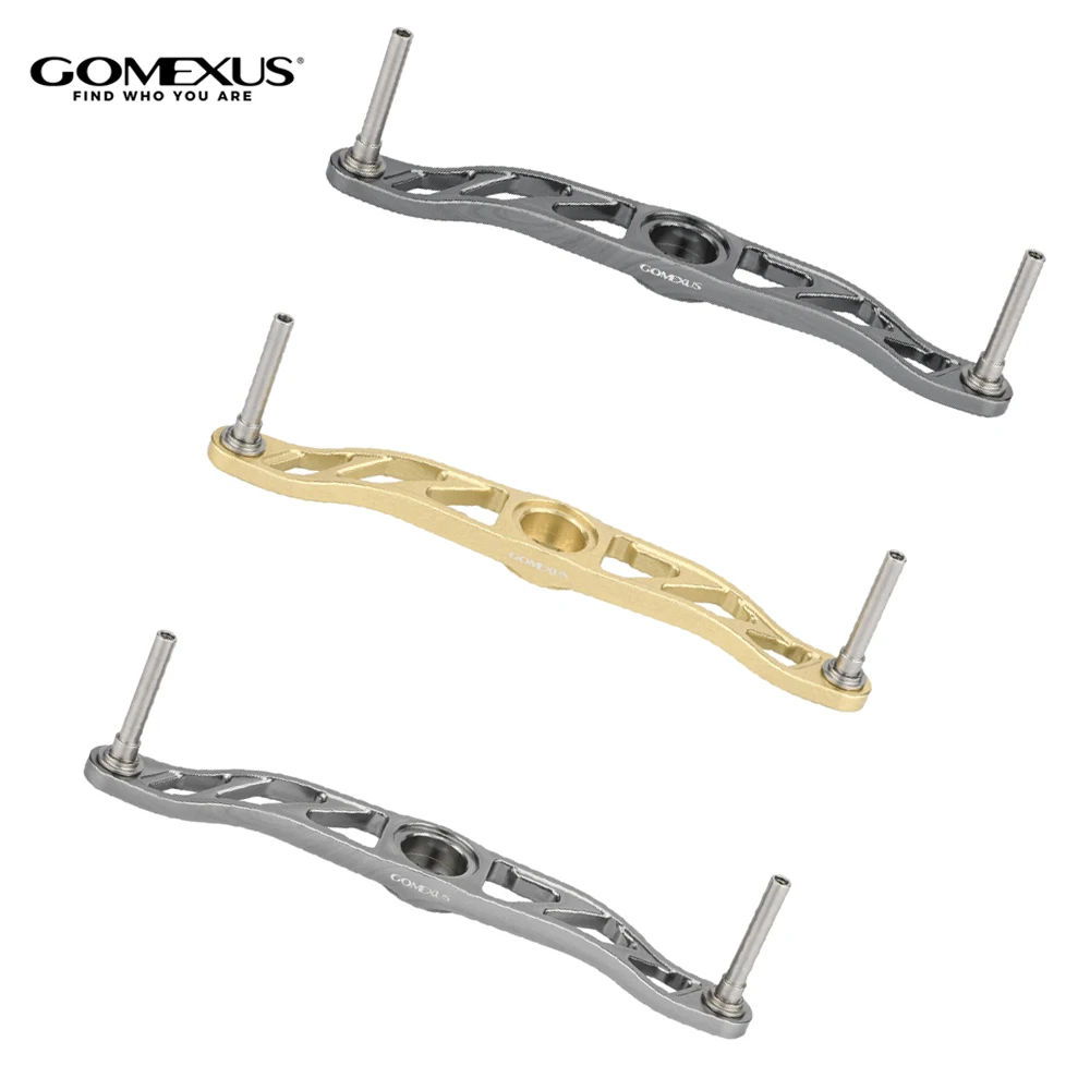 Фото Gomexus 120 мм, алюминиевый сплав, двойное крепление, совместимо с Shimano и Daiwa (незначительные дефекты) №1