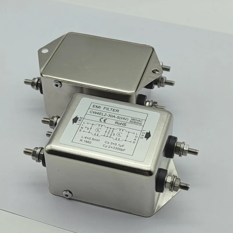 115 В/220 В/240 В/380 В 10 А 15 20 30 CW4E2L-30A-S Однофазный 240 В/3 фазы 380 EMC EMI-фильтр