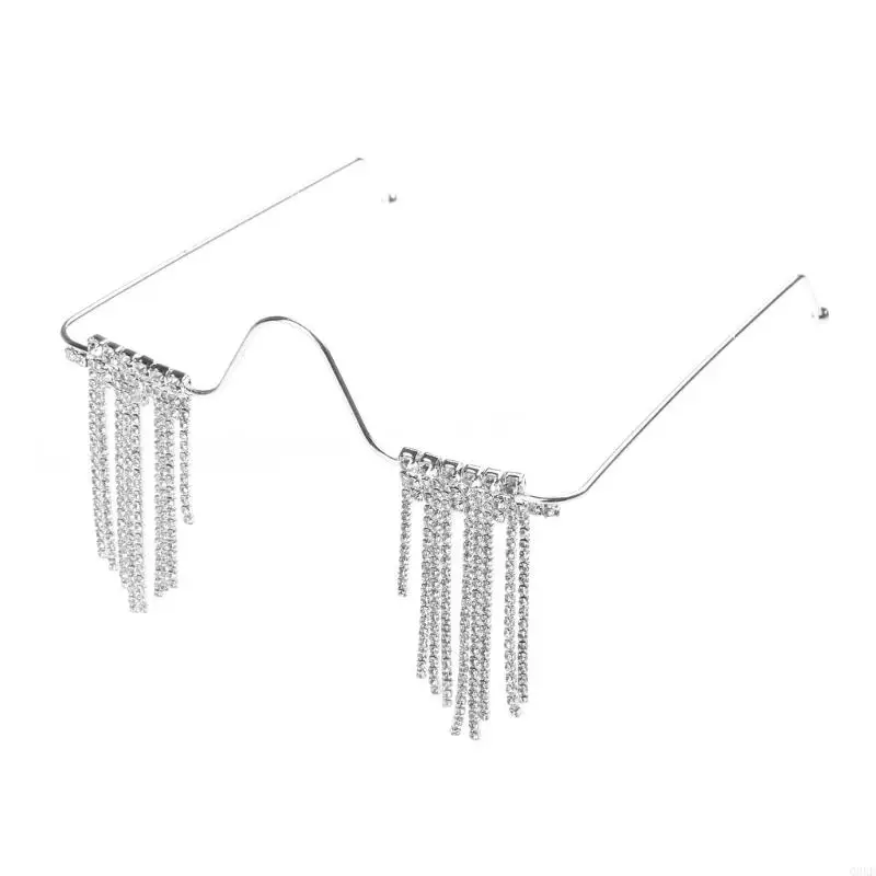 Q0KE кисточка для лица маскарадная маска украшения реквизит фотосъемки очки