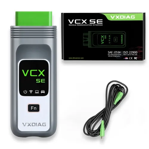 Фото VXDIAG VCX SE OBD2 сканер автомобильный DoIP J2534 инструмент программирования ECU VX508 автомобильный диагностический инструмент №4