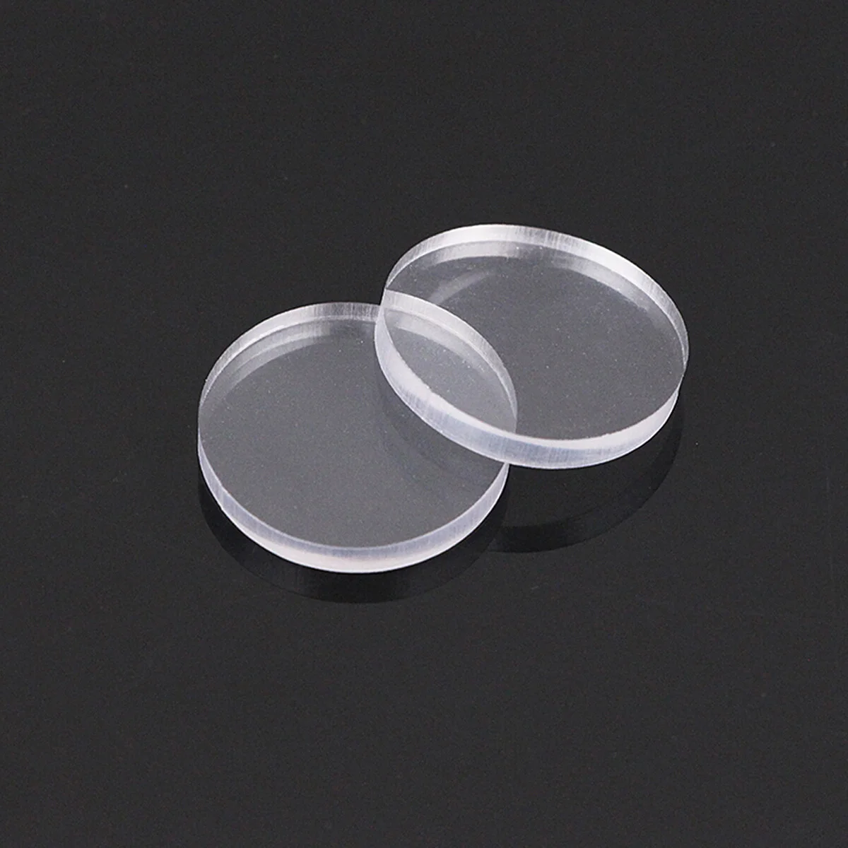 

10 Pcs Glass Suction Cup Gasket Round Picture Frame Combination Pp Plastic Tile Adhesive