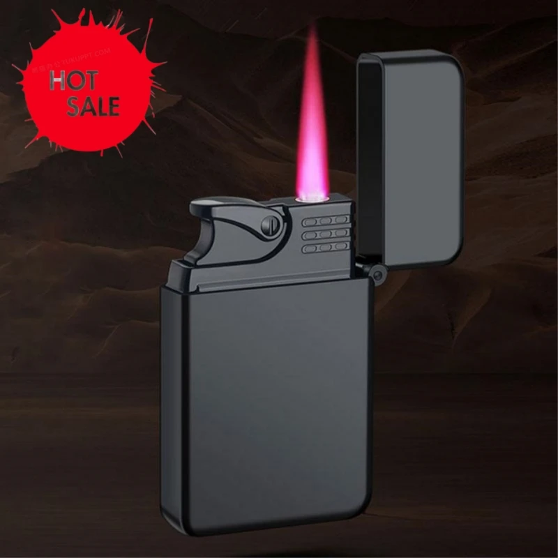 Luminous Cigar Lighter Inflatable Butane Adjustable Flame Ou