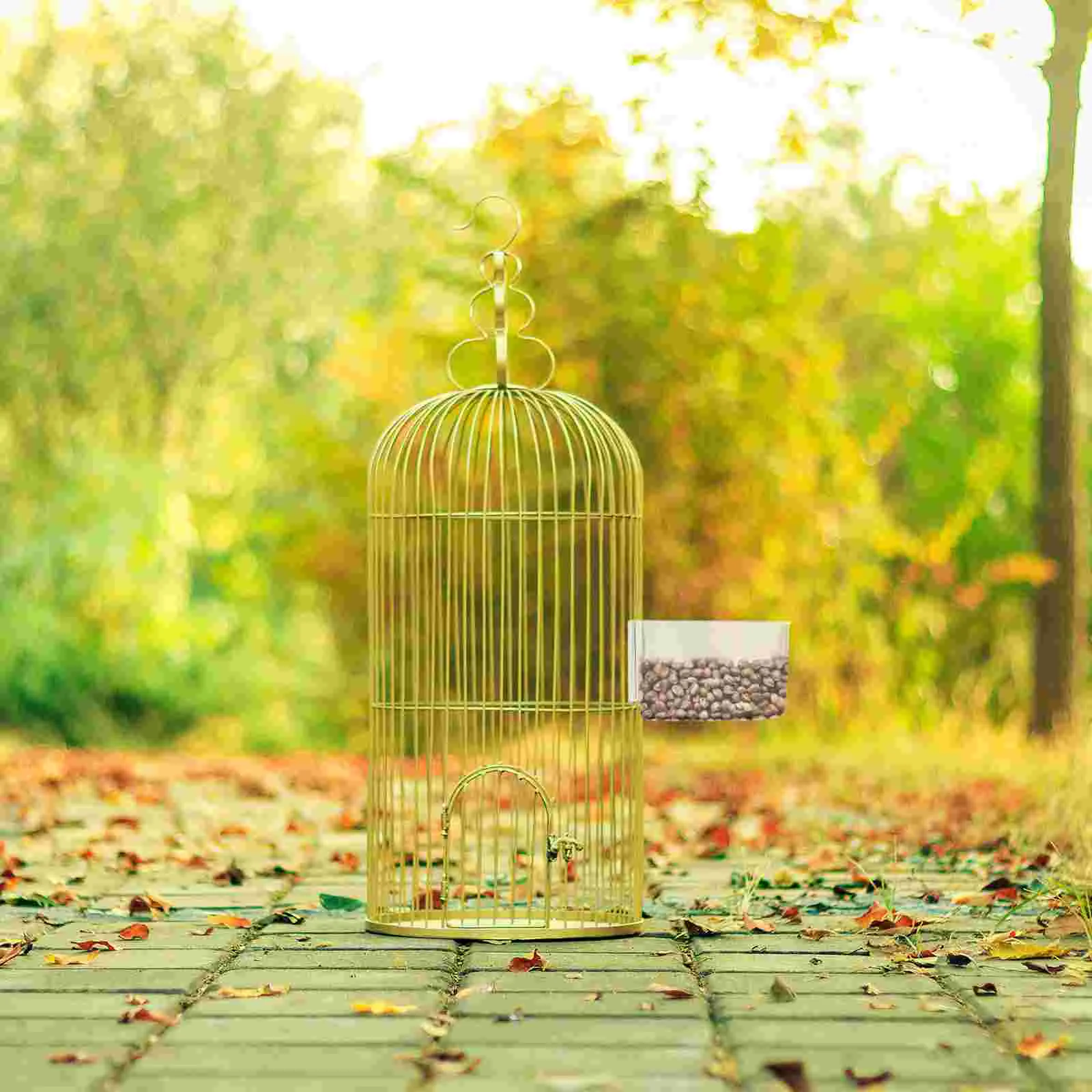 

2PCS Semicircle Bird Food Bowl Trough Bird Cage Food Box Sturdy Pet Bird Food Bowl for Parrot Store Home Bird