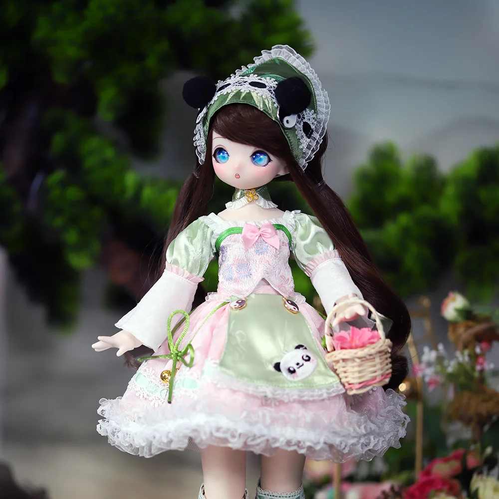 

Dream Fairy 1/4 Doll Bamboo fairy white skin 16 Inch Ball Jointed Doll Full Set lovely style BJD MSD DIY Toy Gift for Girls