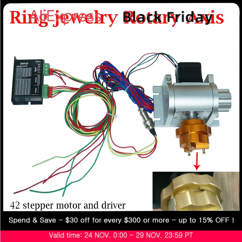 

Волоконно-лазерная машина вращающаяся ось для маркировки кольца ювелирных изделий лазерная табличка маркировка 20 Вт 30 Вт 50 Вт гравировальн...