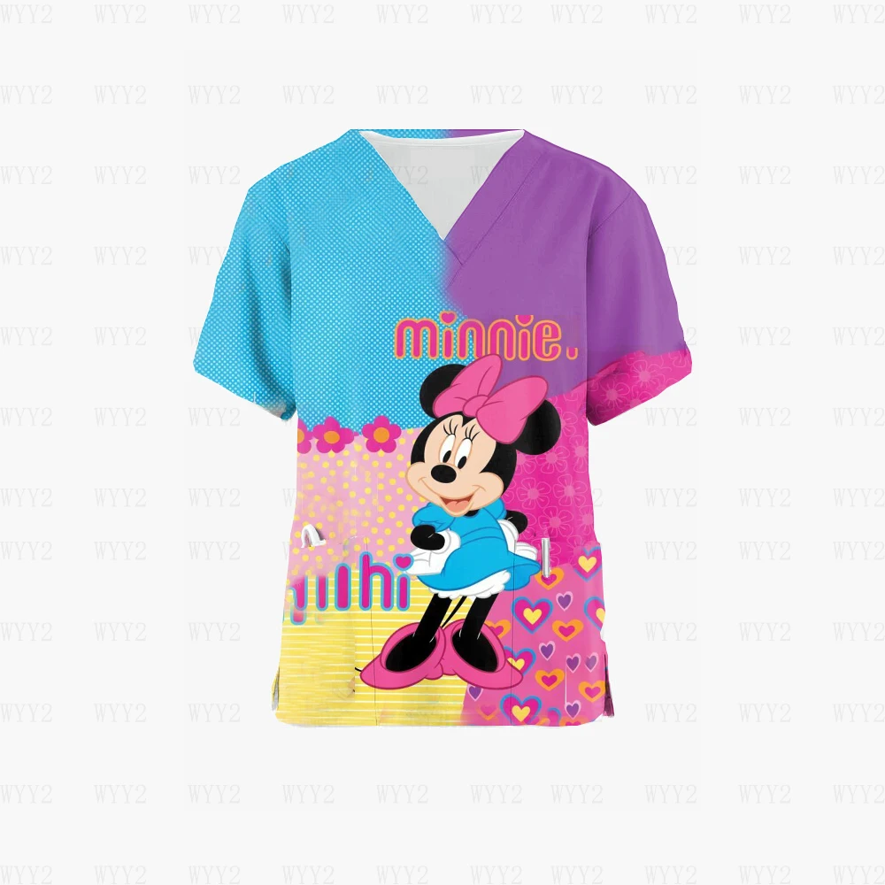 

Женская футболка с V-образным вырезом и карманом, 2023