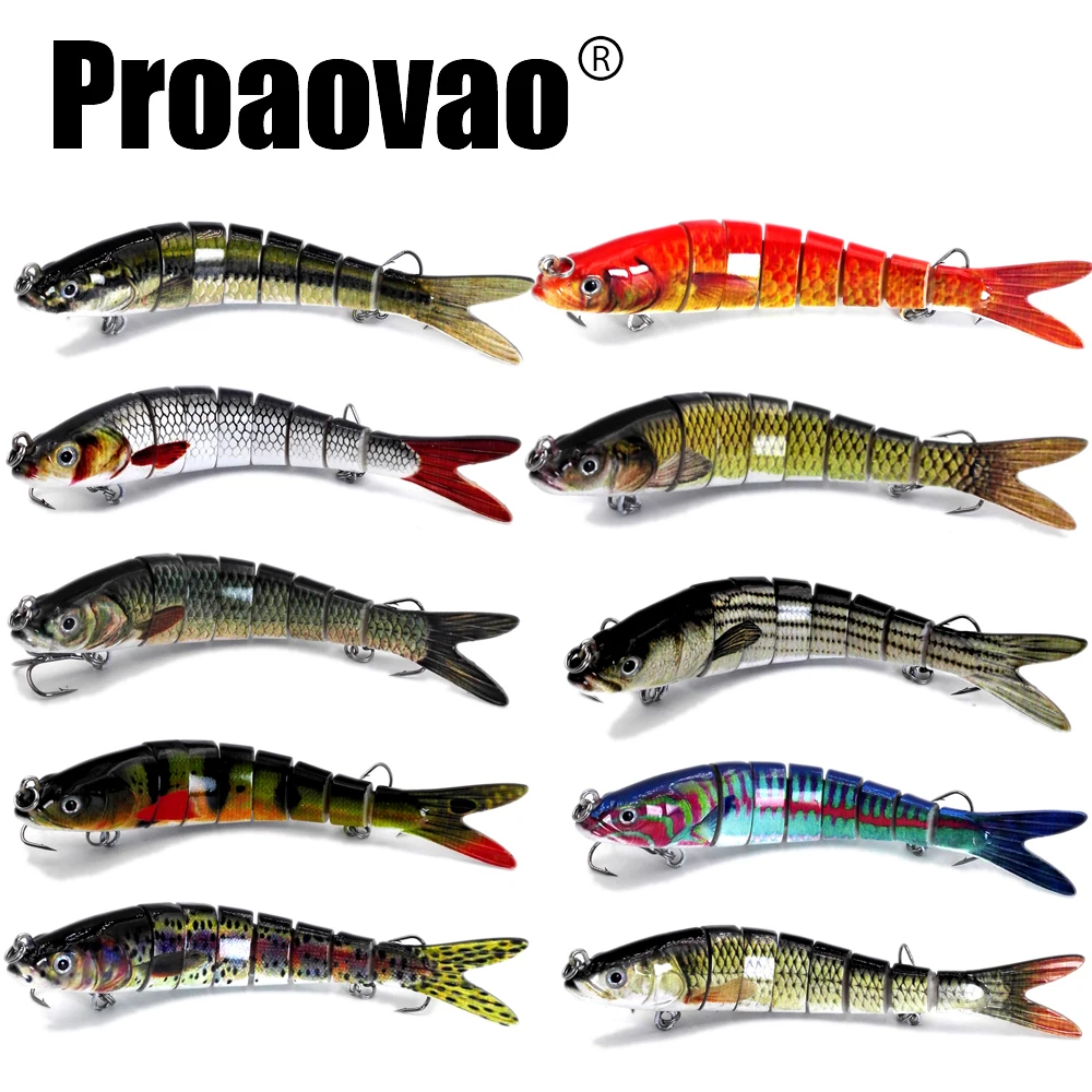 7- 20 г погружная рыболовная приманка 8 сегментов |