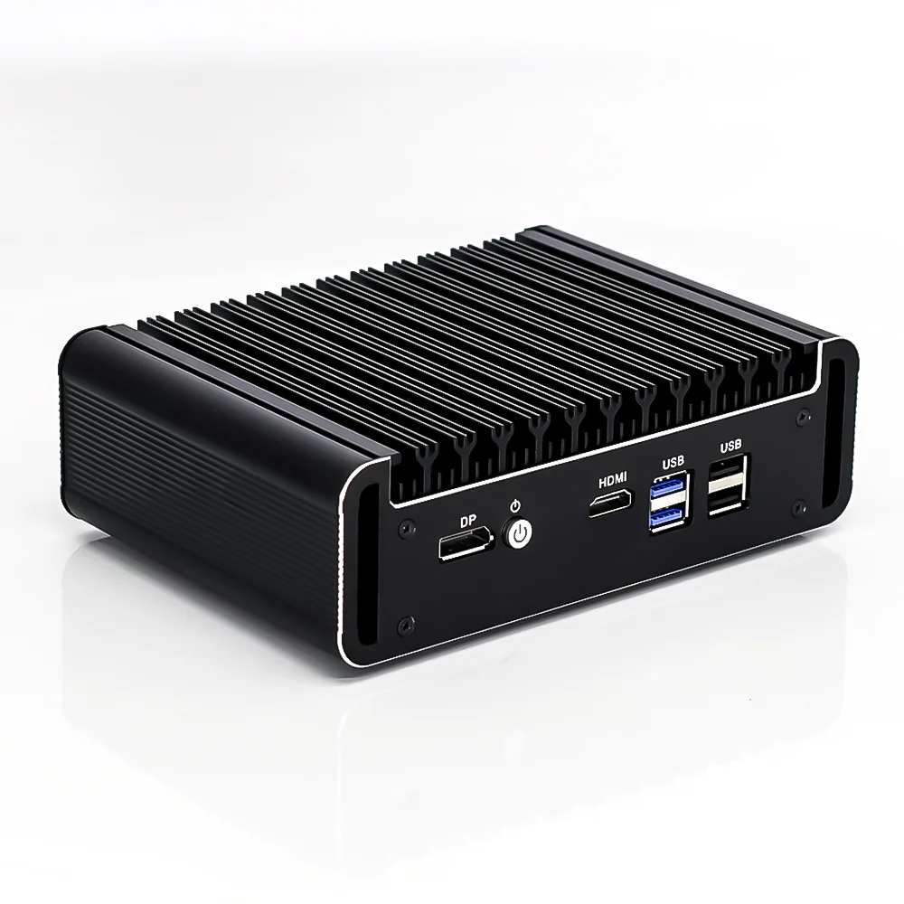 6 LAN 2.5G Soft Router Pentium N6005 Intel i226-V 2*DDR4 Slot NVMe Firewall Computer Fanless Mini PC HDMI2.0 DP1.4 ESXi Proxmox - купить по