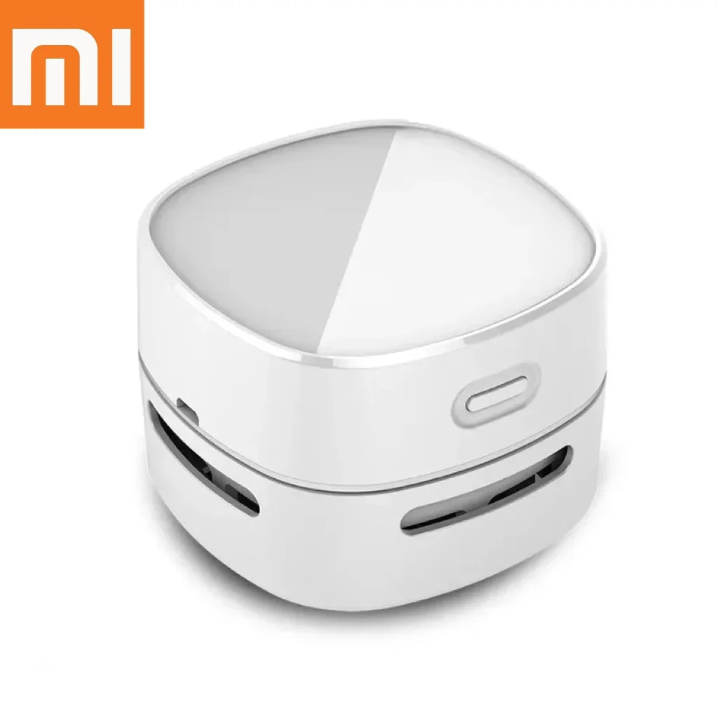 Фото Портативный Настольный мини-пылесос Xiaomi, Настольный пылесос для уборки пыли, уборочная машина, настольная клавиатура, инструменты для уборки дома №1