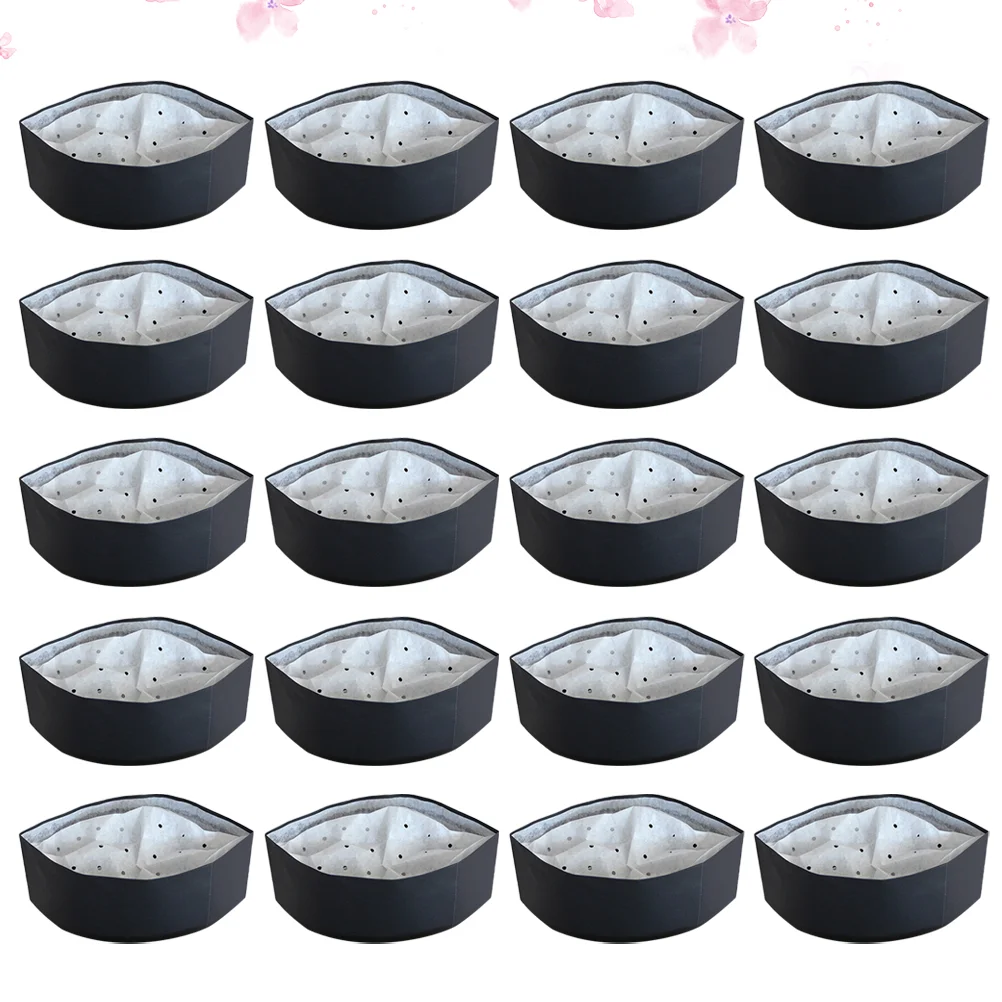 

20 Pcs Soda Bottle Chef Cap One-off Kids Food Paper Hats Kids Disposable Pastry