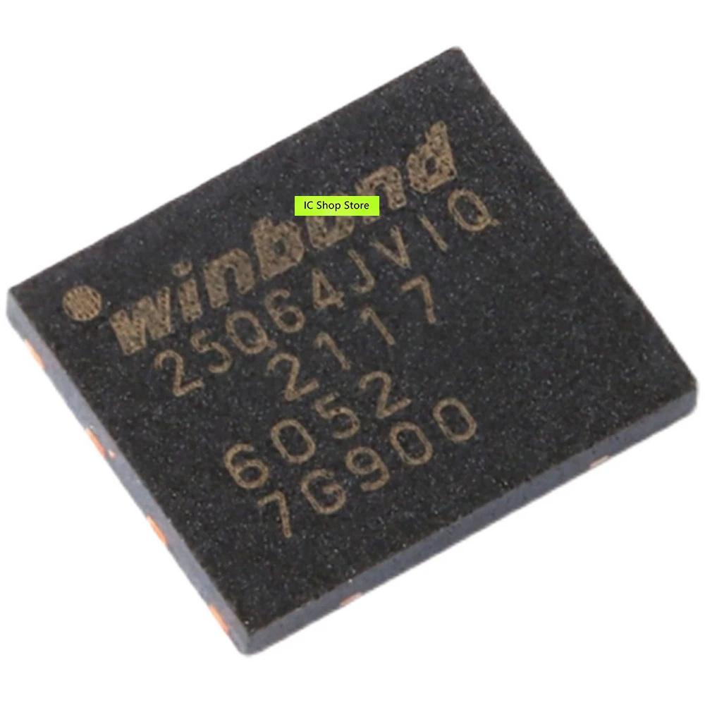 

5 шт./лот W25Q64JVZPIQ 25Q64JVIQ WSON-8 100% оригинальный новый бренд