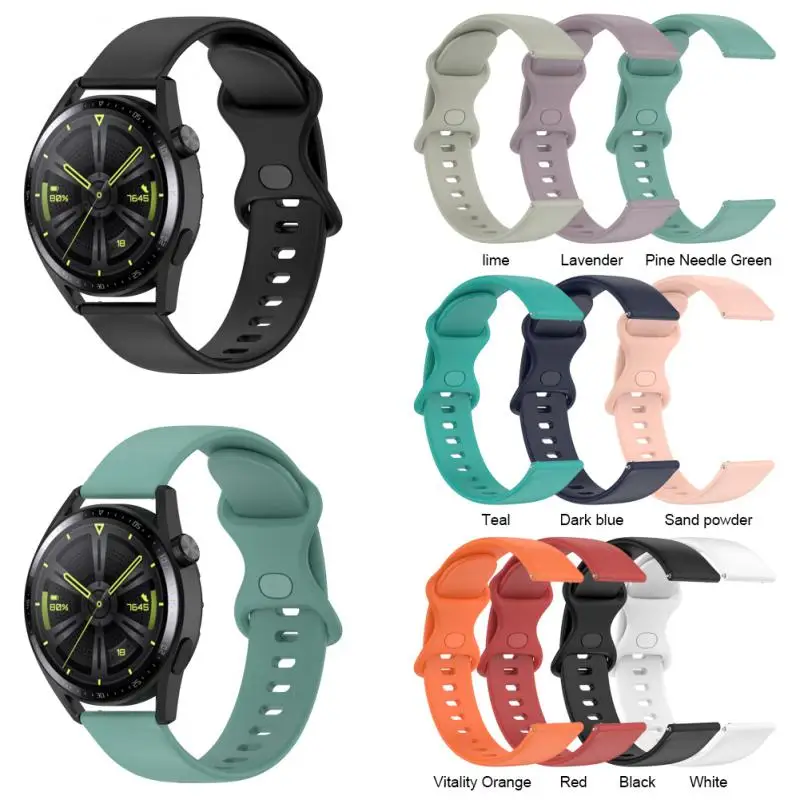 

Sport Strap Replacement Wriststrap For Xiaomi Color2/huami Gtr3 For Samsung Galaxy Watch3 Sport Breathable Strap Watchband