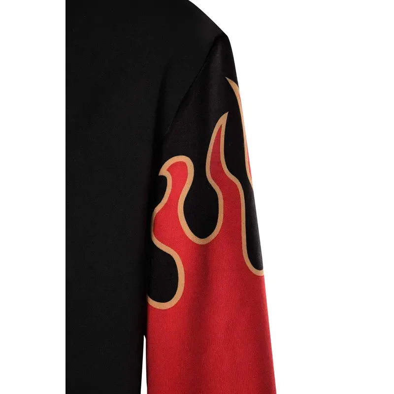 Jin Kazama Косплей Аниме Tekken Bloodline Костюм Толстовка Пальто Повседневная Уличная