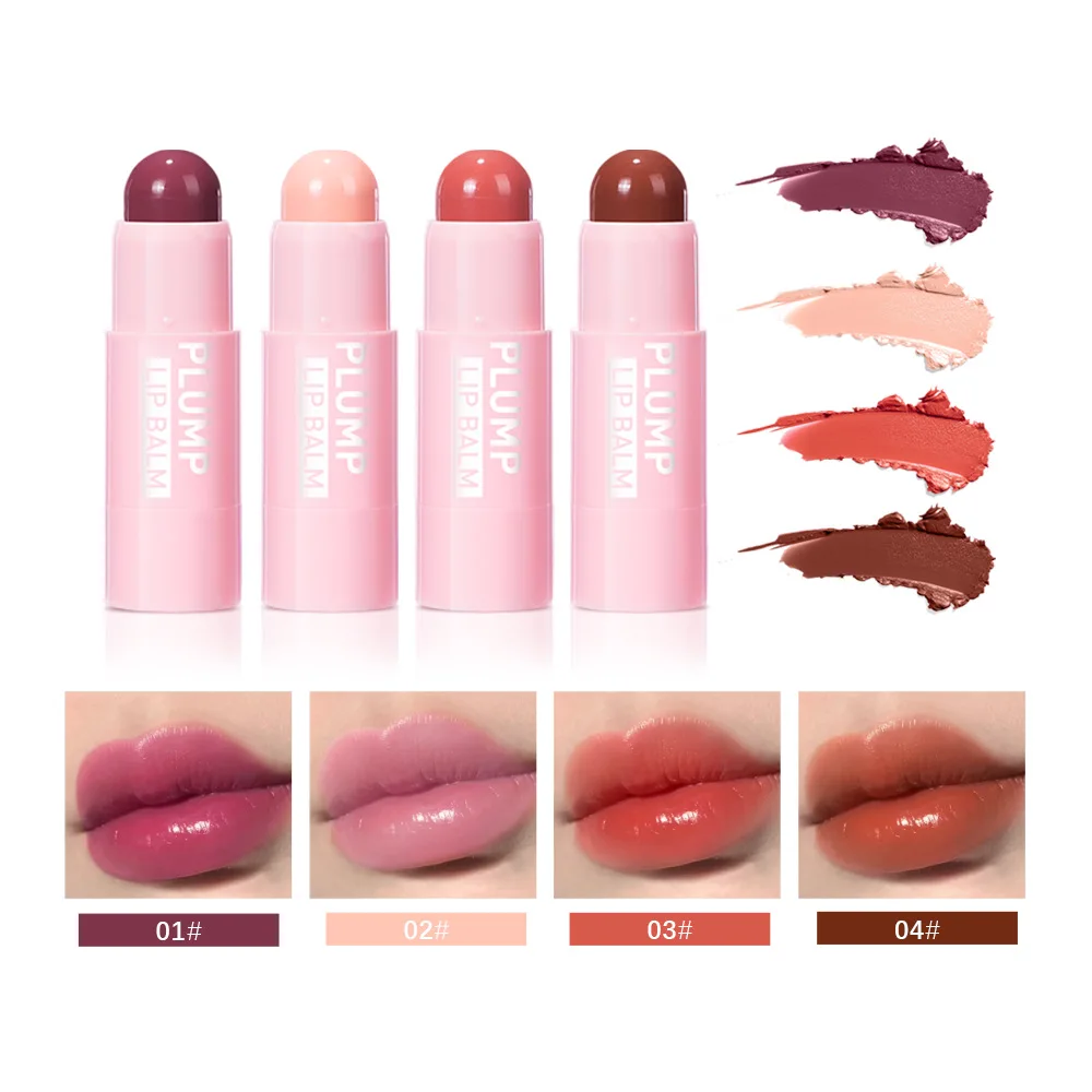 

2Pcs Extreme Lip Plumper Fuller Lipstick Increase Lip Instantly Plump Lip Balm Reduce Fine Lines Volumizing Lips Makeup