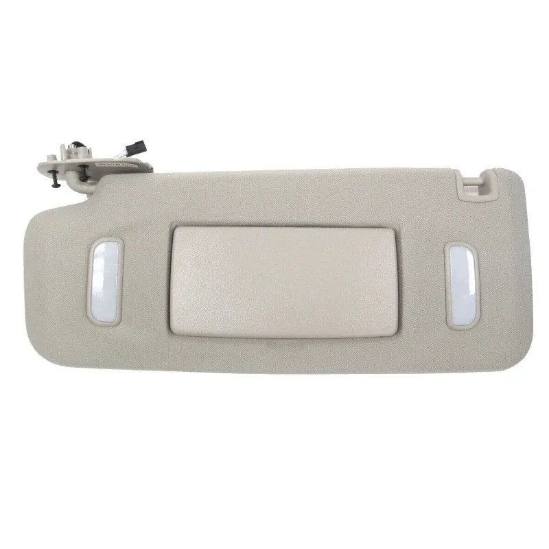 Автомобильный солнцезащитный козырек серый левый/правый боковой с зеркалом для