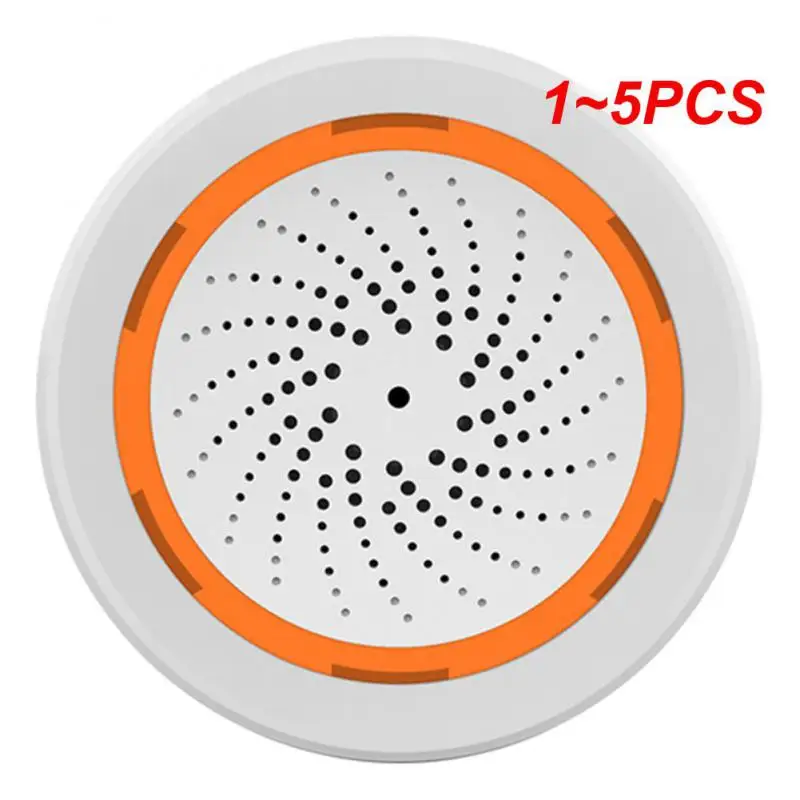 

Умная звуковая сирена Tuya ZigBee, световой сенсор, дневная сирена 90 дБ, домашняя система безопасности, хаб шлюза Tuya, используется с Alexa, 1 ~ 5 шт.